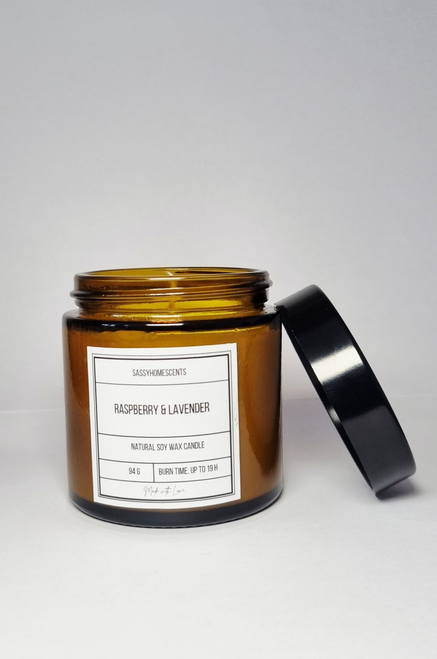 Raspberry & Lavender Candle