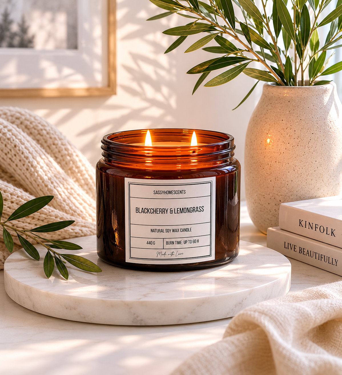 Go Big Duo – 2 Large Soy Candles Bundle | Sassy Home Scents