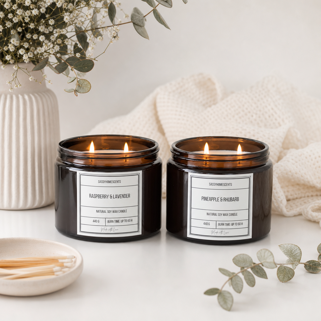 Go Big Duo – 2 Large Soy Candles Bundle | Sassy Home Scents