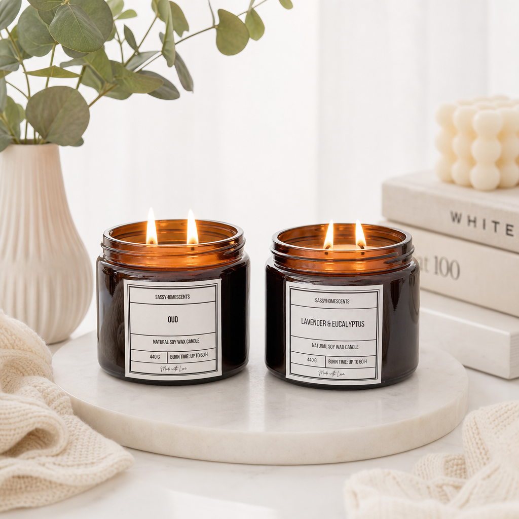 Go Big Duo – 2 Large Soy Candles Bundle | Sassy Home Scents
