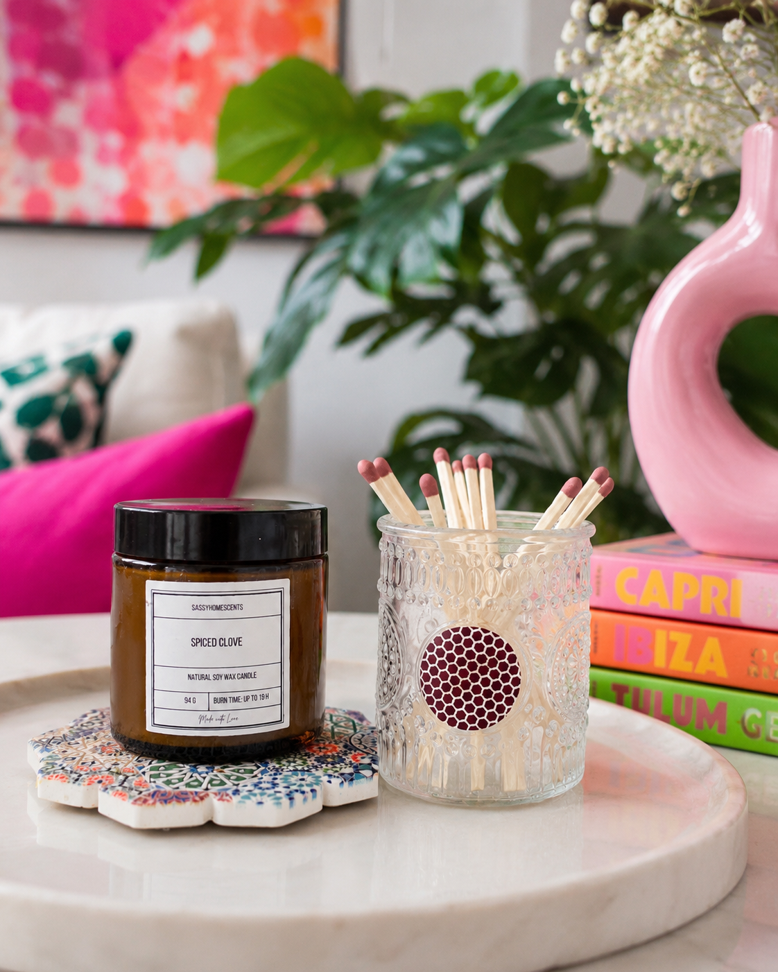 Spiced Clove Candle – Warming | Soy Wax | Handmade UK